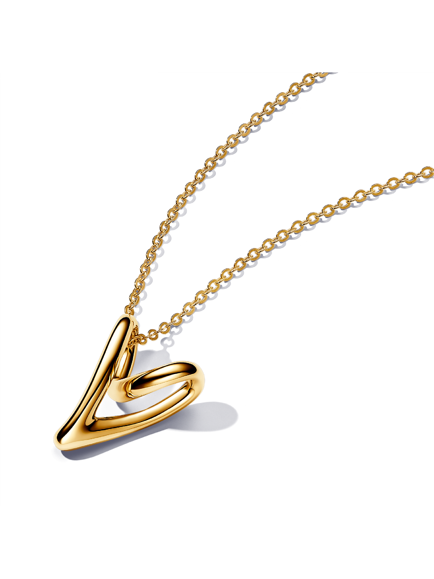 Collar Corazón Forma Orgánica