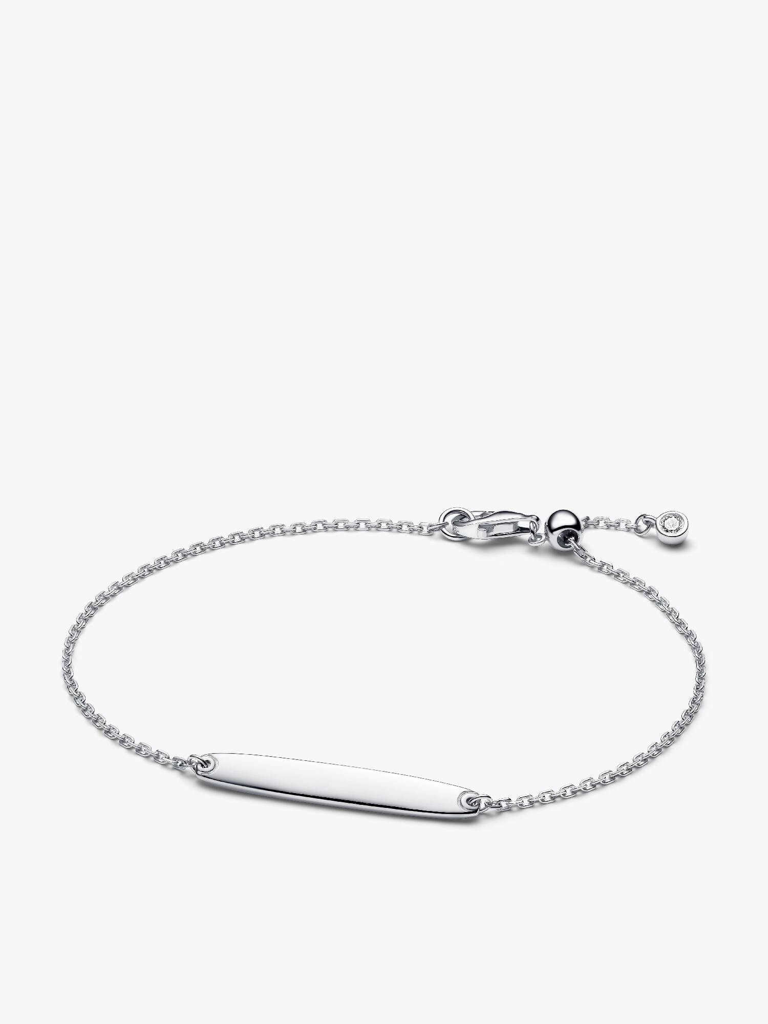 Pulsera de cadena Barra Grabable 
