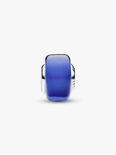 Charm Mini de Cristal de Murano Azul