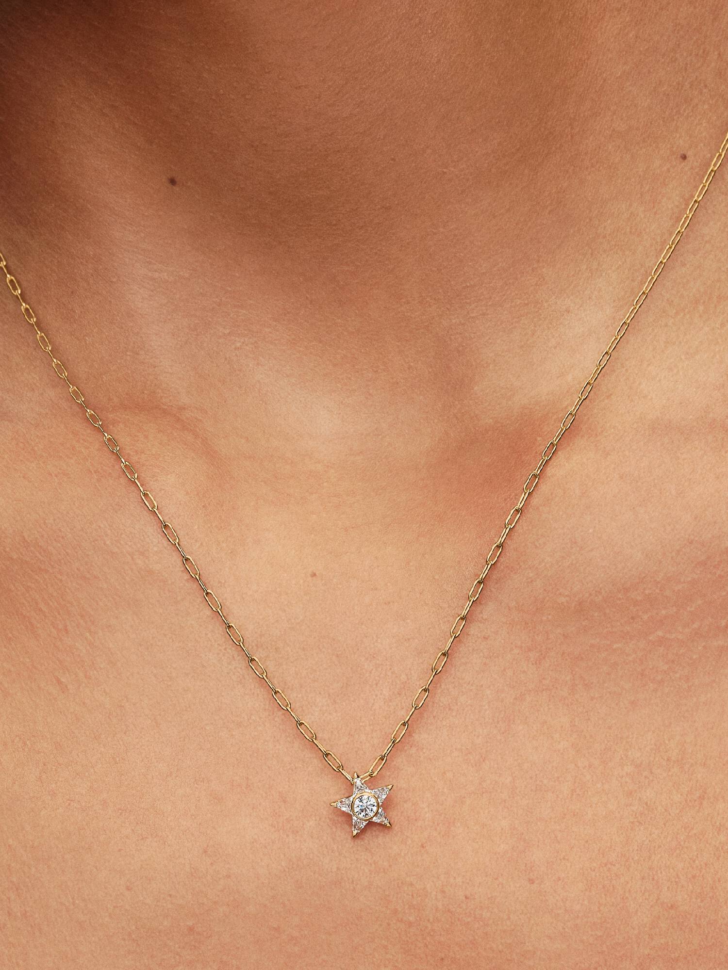 Collar Estrella Brillante