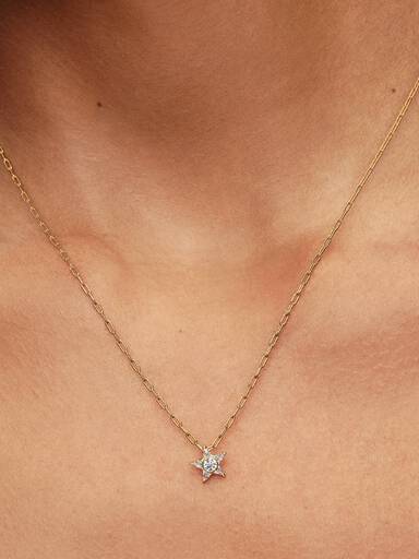 Collar Estrella Brillante