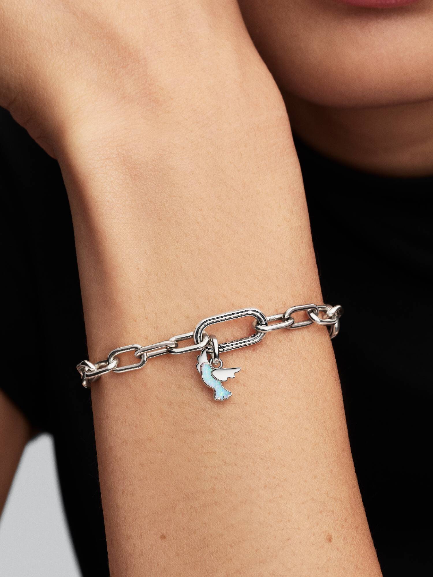 Charm Colgante Mini Paloma Blanca