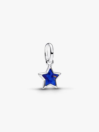 Charm Colgante Mini Estrella Azul