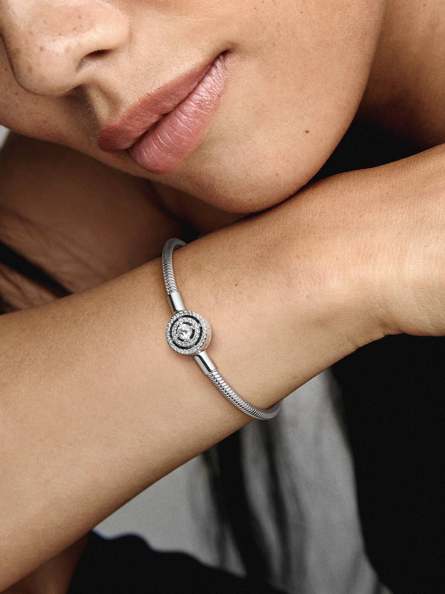 Pulsera de Cadena de Serpiente Halo