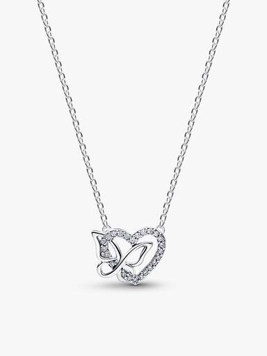Conjunto de Regalo Corazón y Mariposa Entrelazados de Pandora Moments