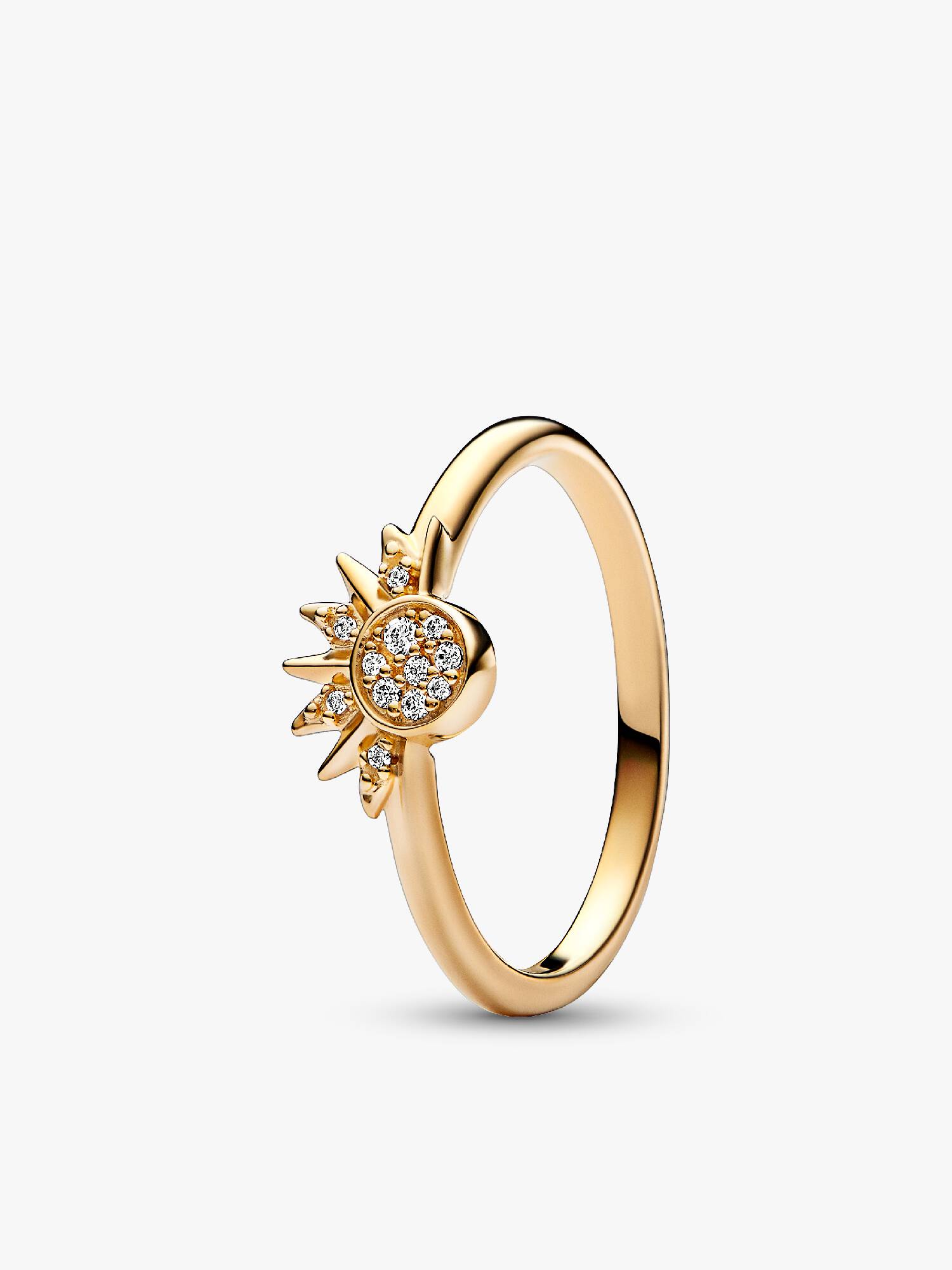 Anillo Sol Brillante Celestial