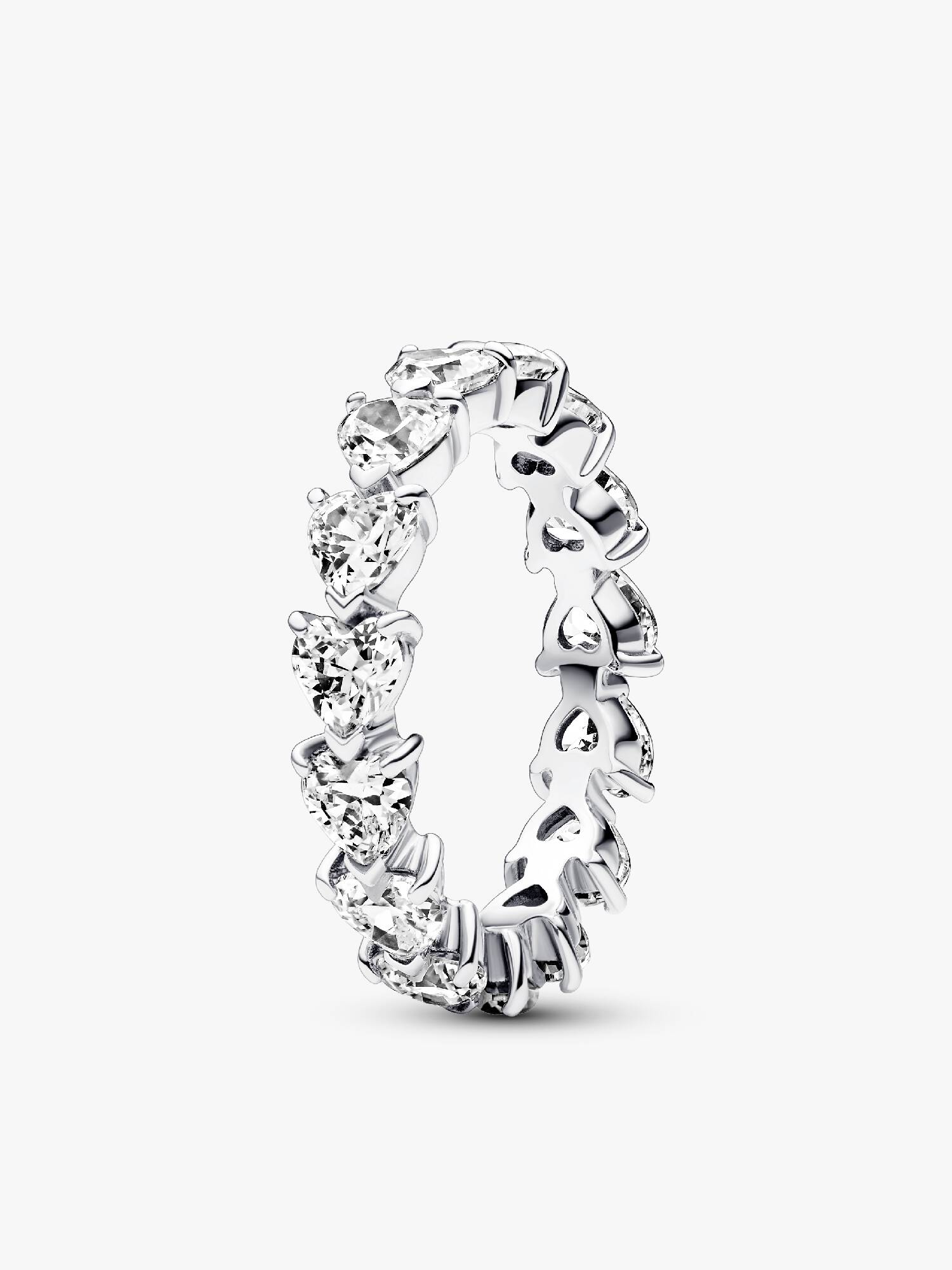 Anillo Alianza de Corazones Transparentes