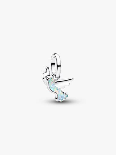 Charm Colgante Mini Paloma Blanca