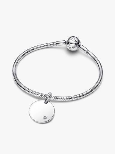Colgante Etiqueta con Diamante Sintético Grabable