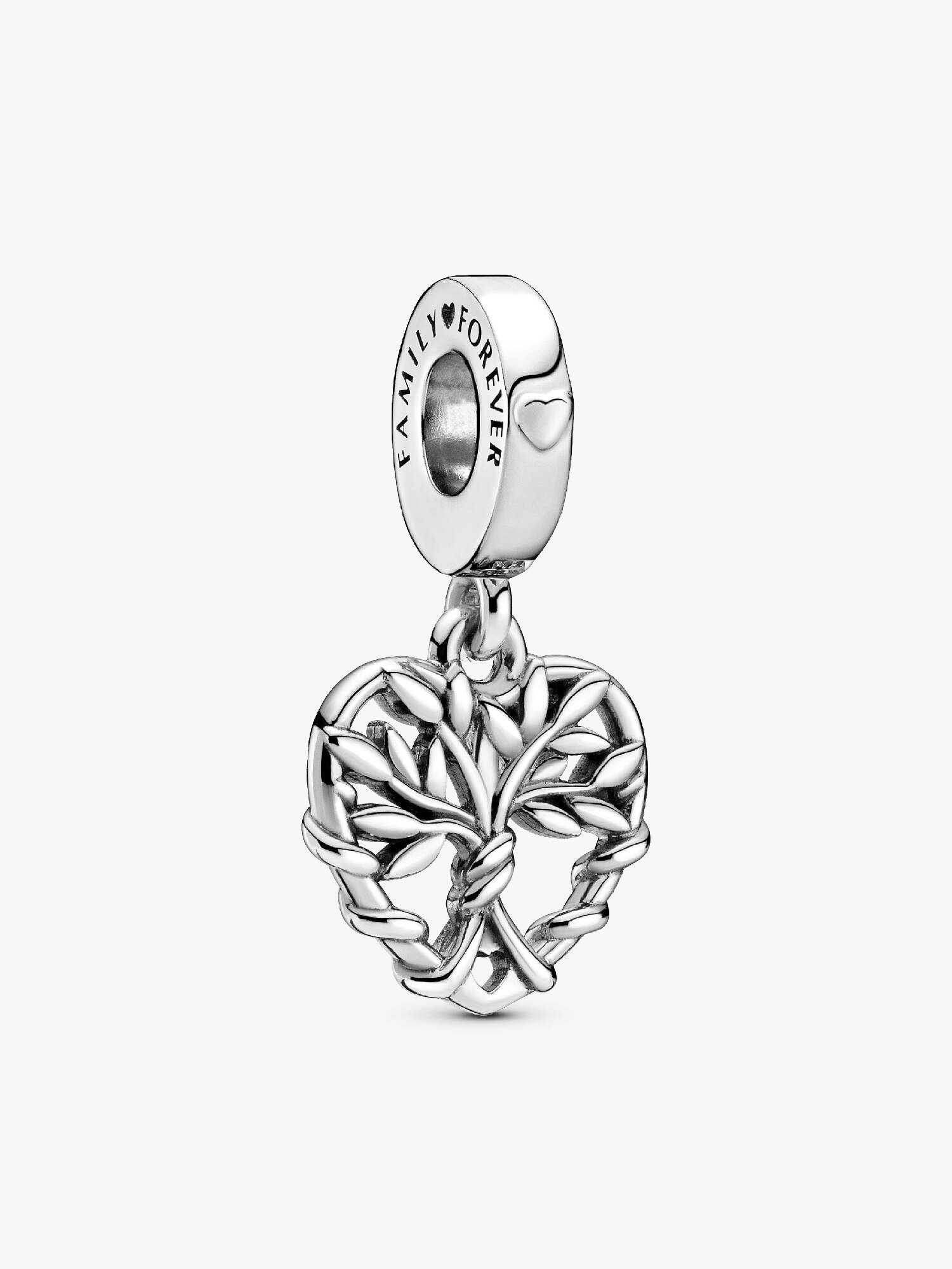Charm Colgante Árbol Genealógico de Corazón
