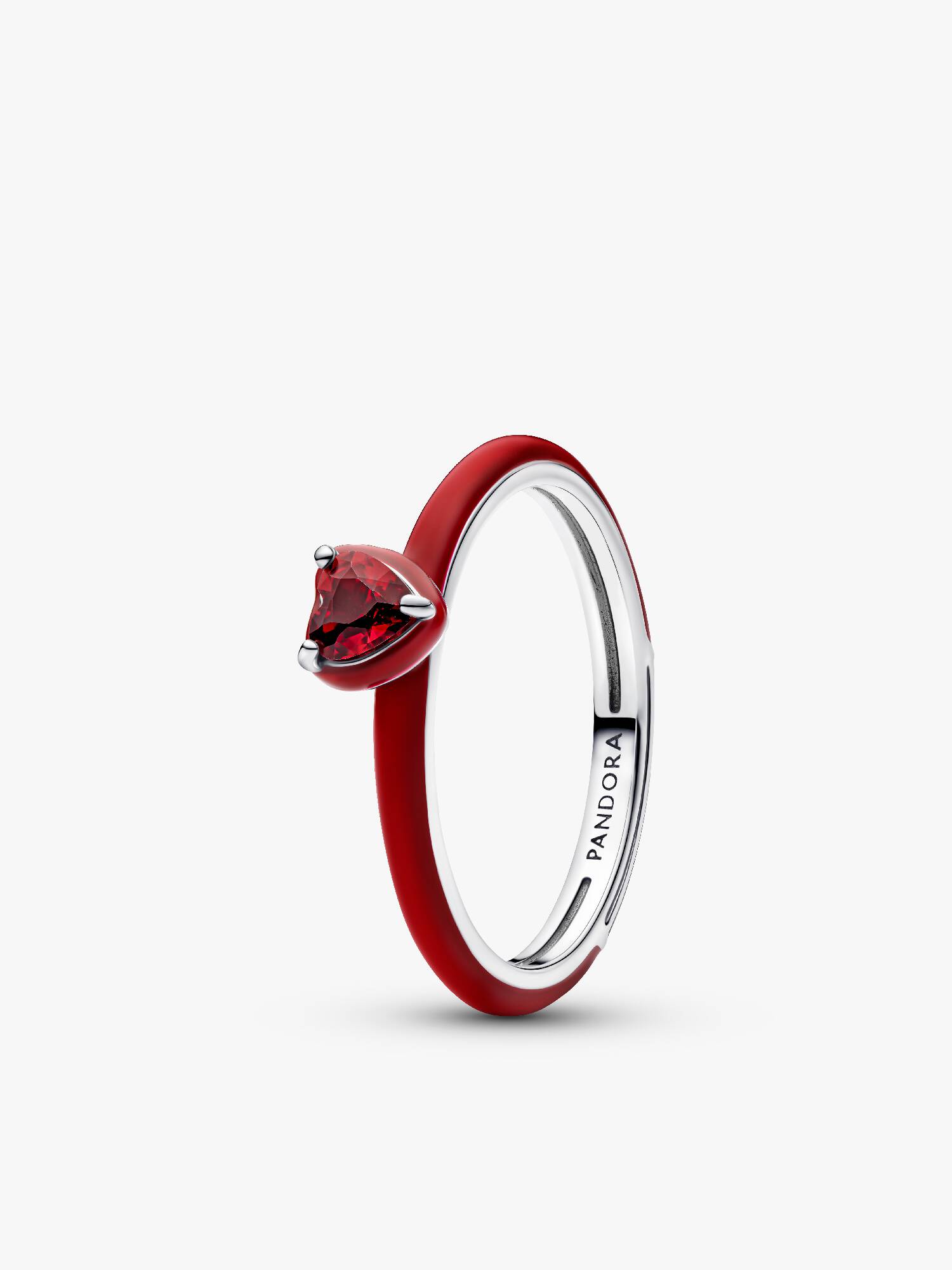 Anillo Corazón Chakra Rojo