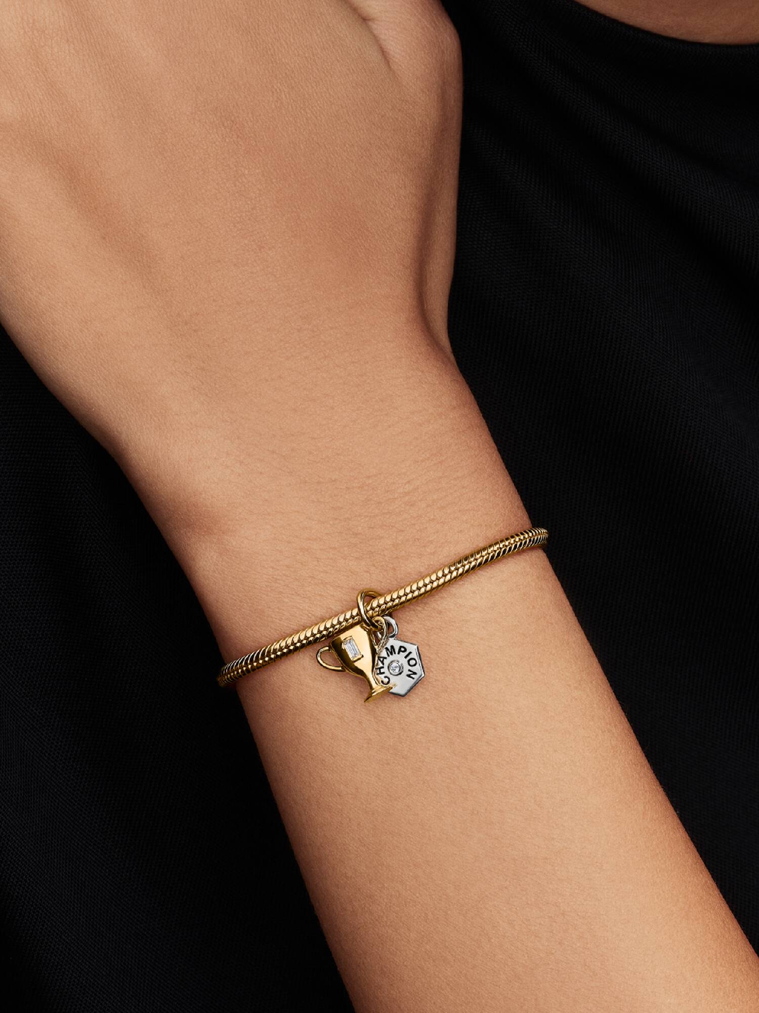 Charm Colgante Doble Grabable Trofeo