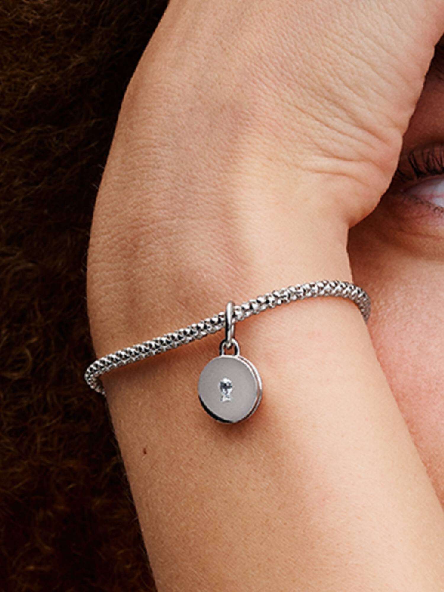 Charm Colgante Locket de Amor que se puede abrir y grabar