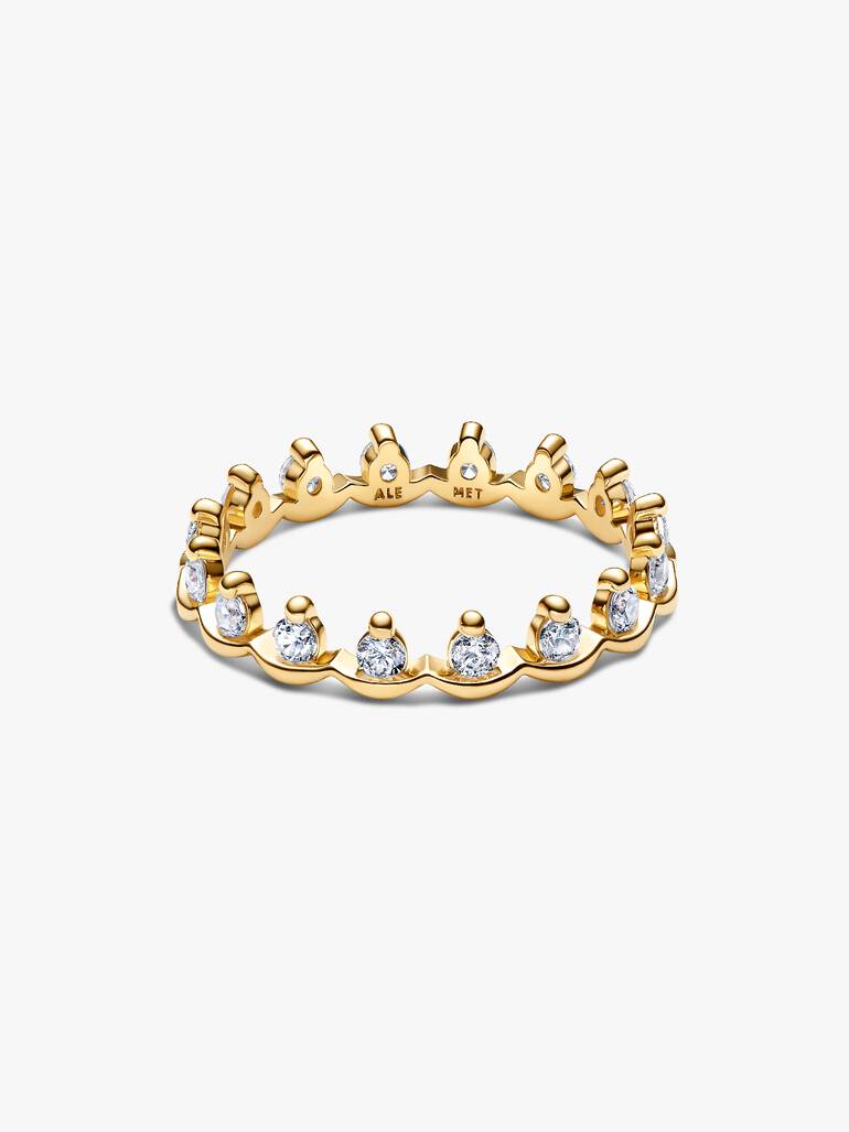 Anillo de Banda Real Brillante
