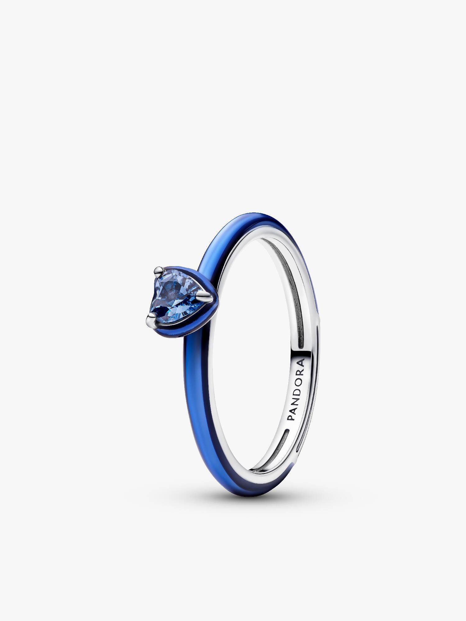 Anillo Corazón Chakra Azul