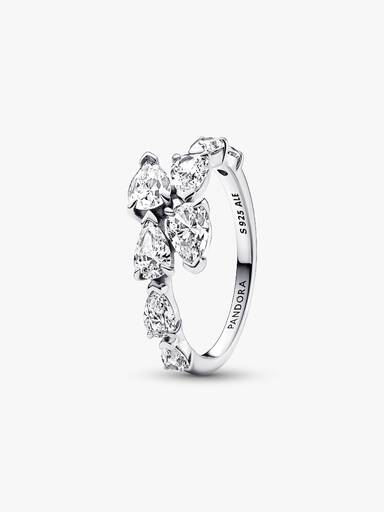 Anillo Banda Brillante Superpuesta