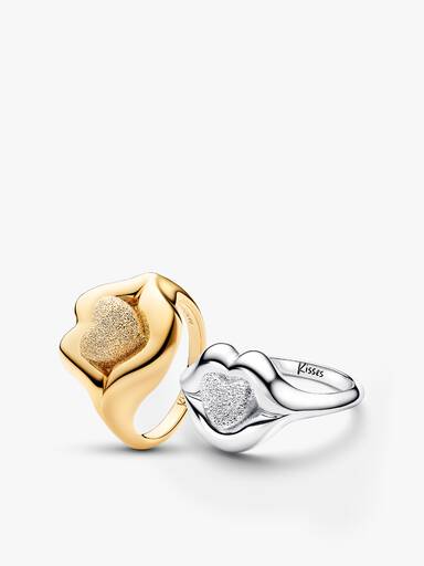 Conjunto de regalo completo Anillos Labios de Amor
