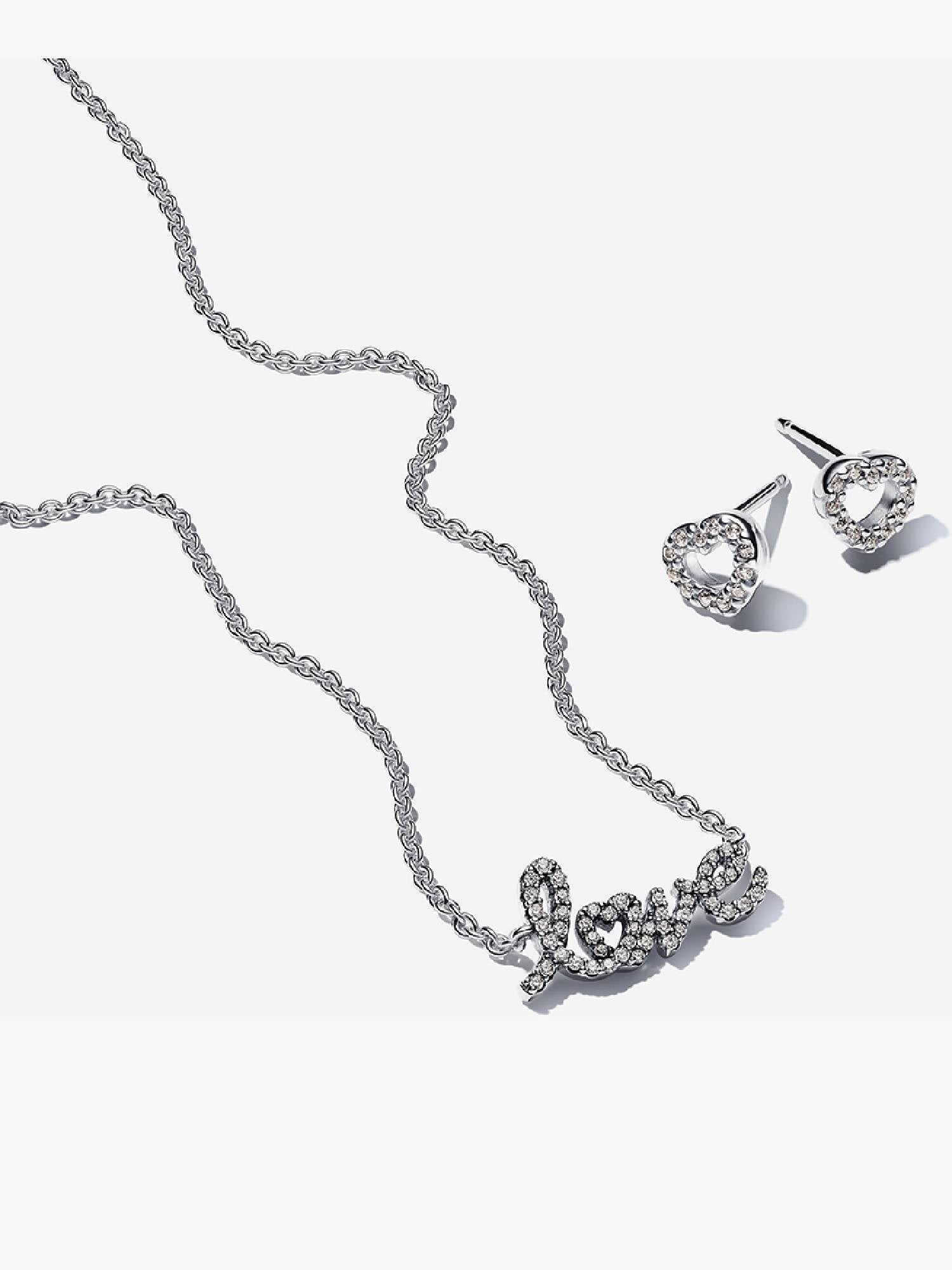 Conjunto de Regalo Collar y Pendientes Circonita Cúbica