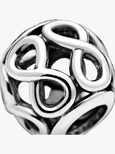 Charm en plata de ley Brillo Infinito