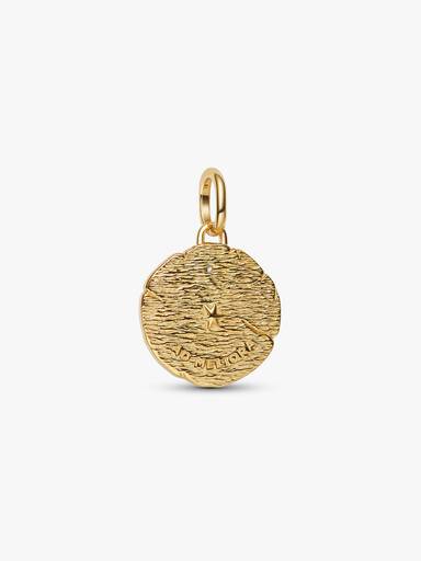 Charm Medallón y Flechas Cruzadas