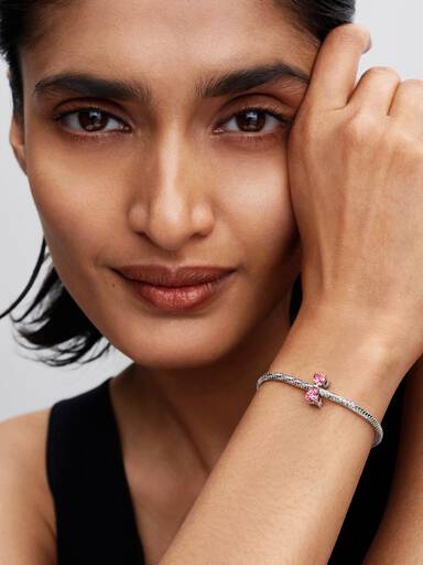 Charm Lazo Rosa