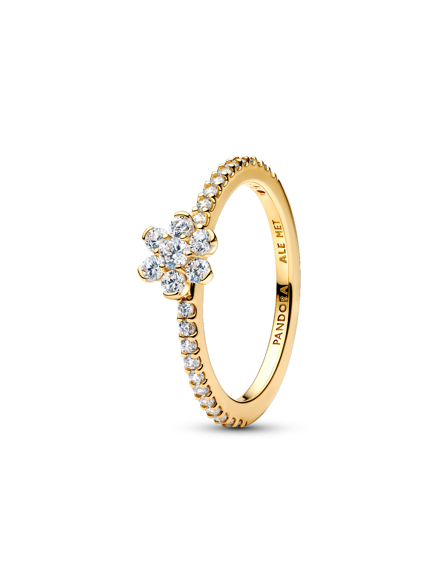 Anillo Flor Brillante
