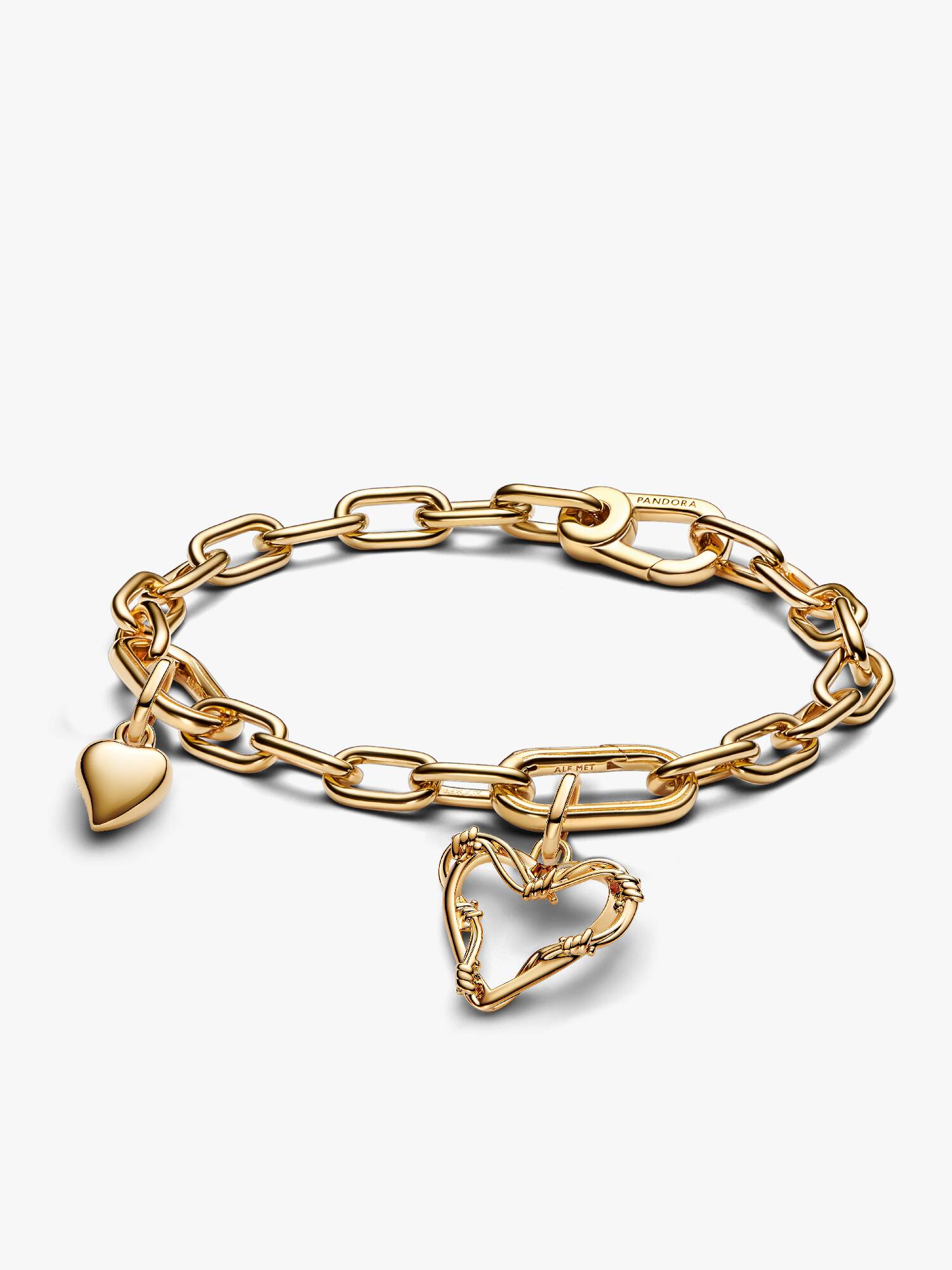 Conjunto de Pulsera corazón de espinas