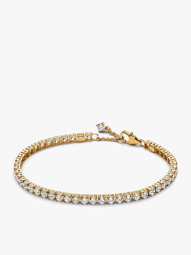 Conjunto de Regalo Pendientes y Pulsera Tenis Brillante