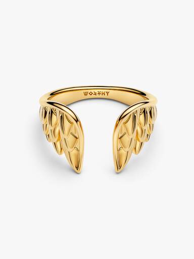 Anillo Abierto Alas de Thor de Marvel