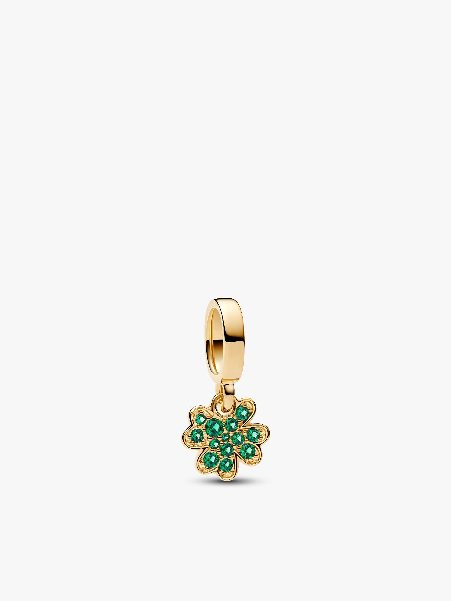Charm colgante Trébol de cuatro hojas