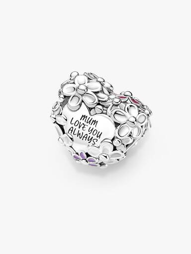 Charm Corazón Margarita Mamá