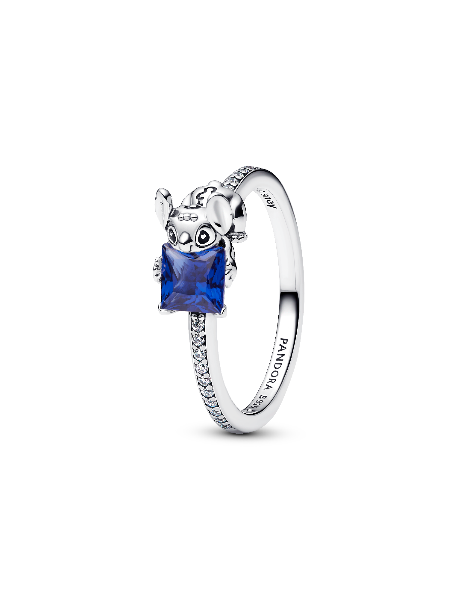 Anillo Gema y Stitch de Disney Azul