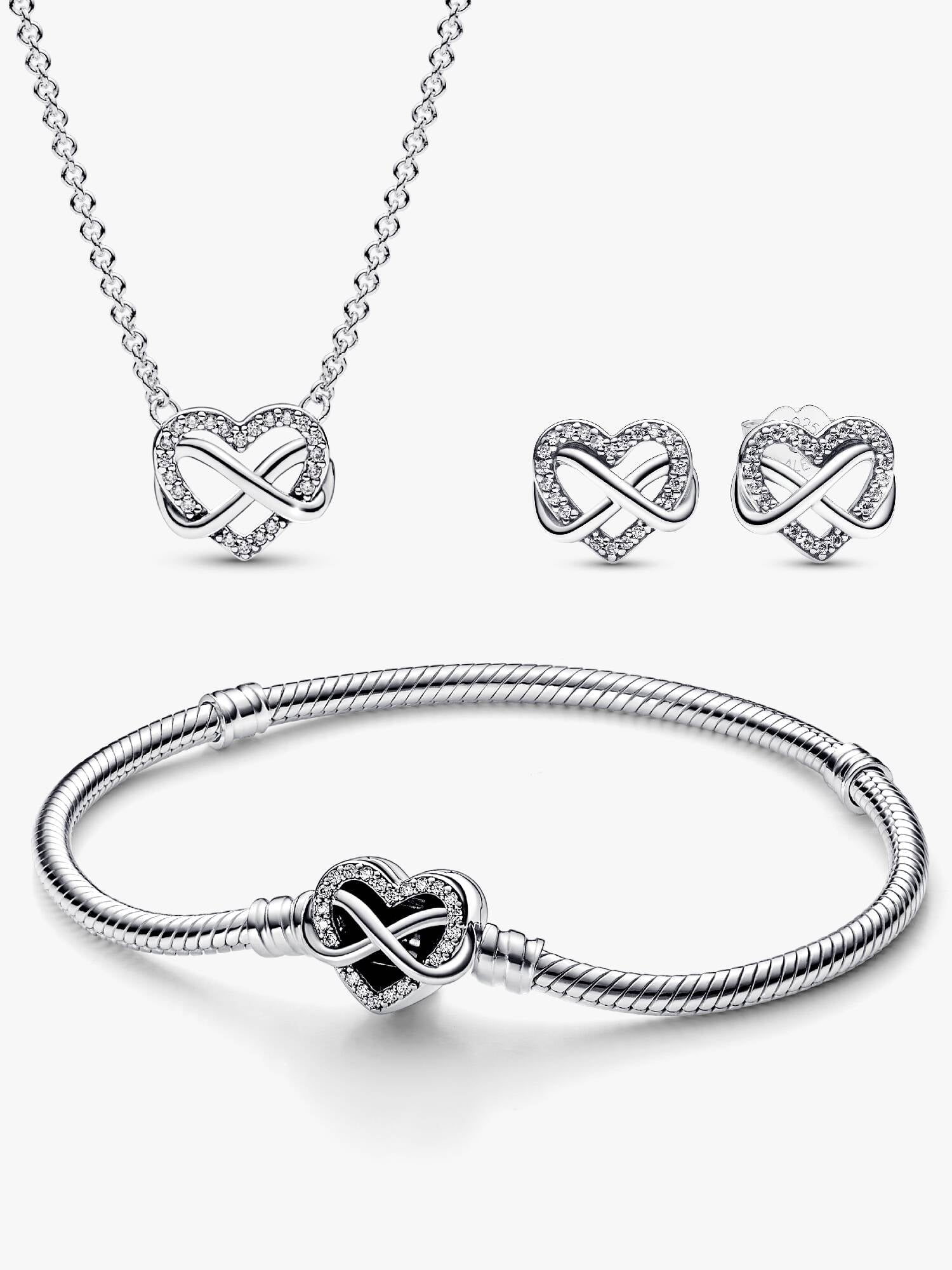 Conjunto de Regalo Corazón Infinito Eterno