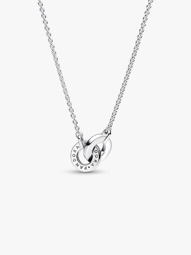 Collar Pavé Entrelazado Pandora Signature