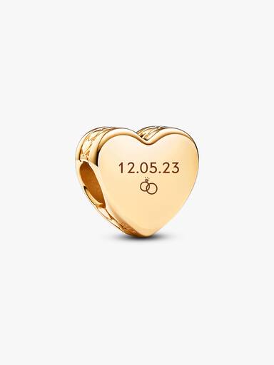 Charm Corazón para Grabar