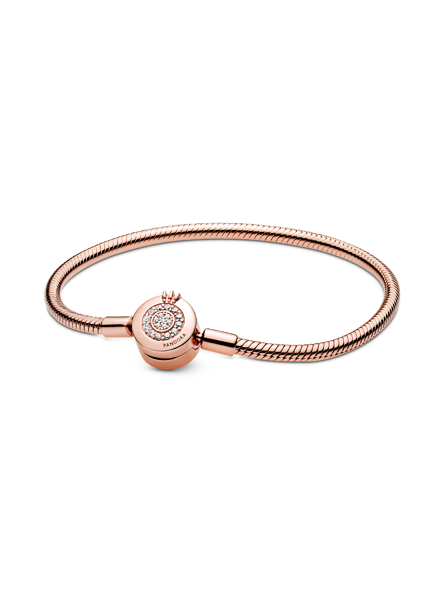Pulsera de Cadena de Serpiente O coronada Brillante