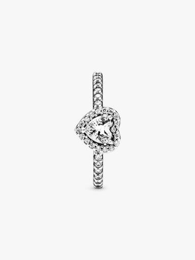 Anillo Corazón en Relieve