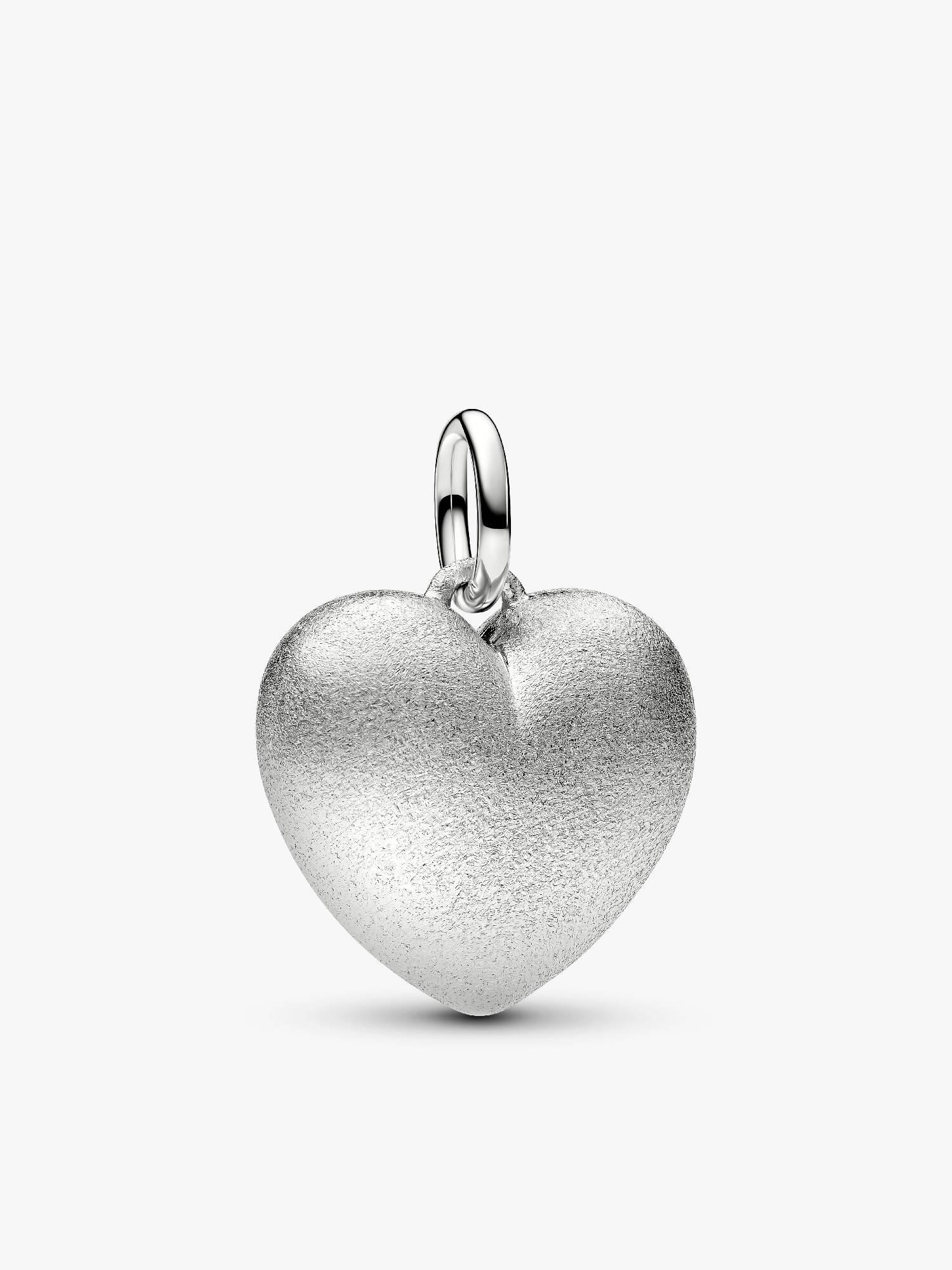 Charm Colgante Corazón Volumen Mate