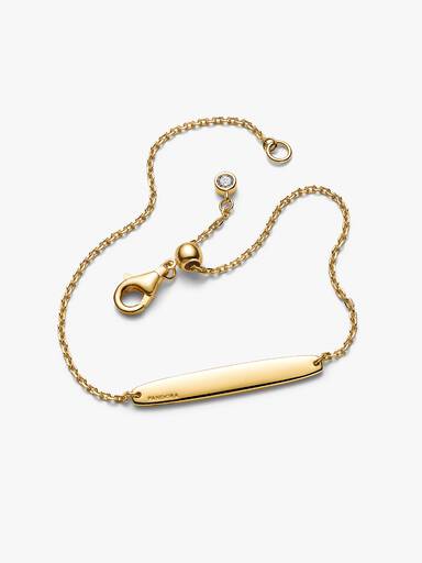 Pulsera de Cadena Barra Grabable