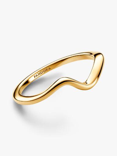 Anillo Onda Pulida