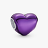 Charm Corazón Morado Metálico Charm Corazón Morado Metálico
