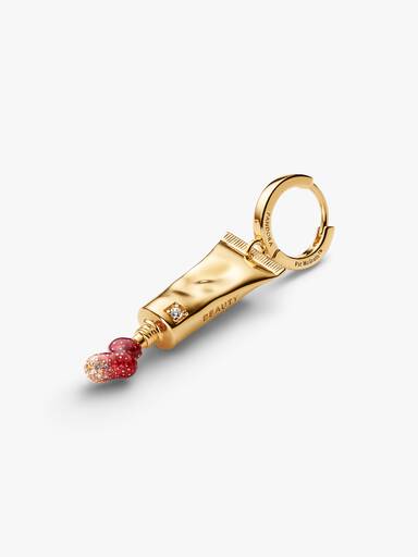 Pendiente de aro Colgante Tubo Maquillaje de Pat McGrath