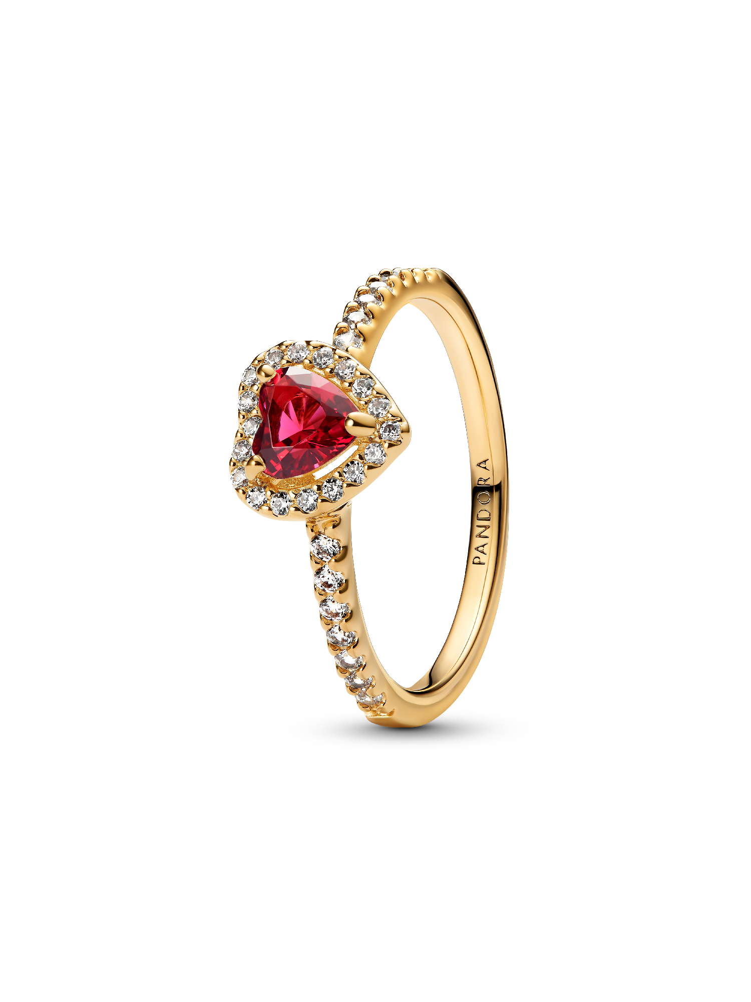Anillo Corazón en Relieve