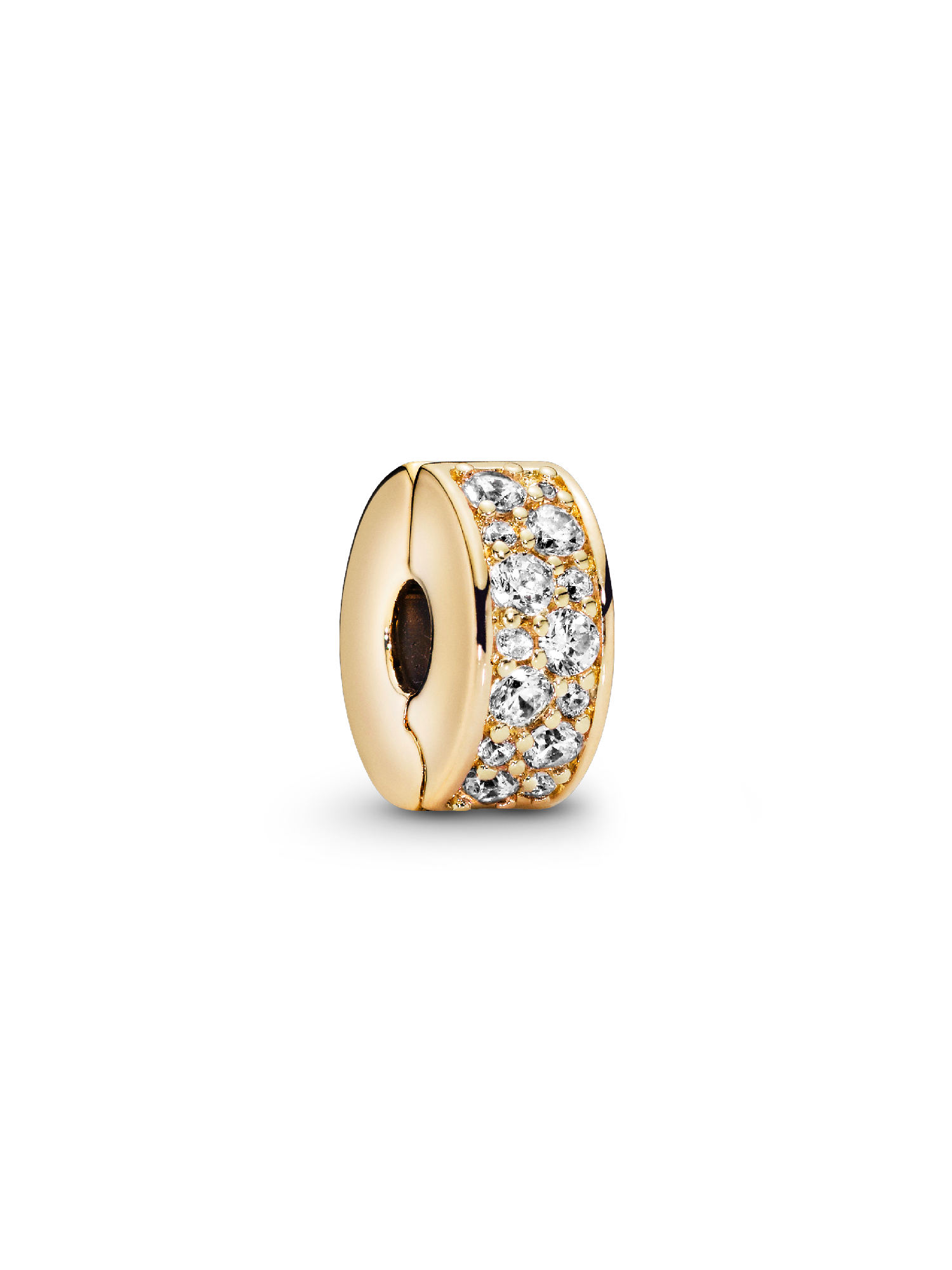 Charm de Clip Pavé Transparente