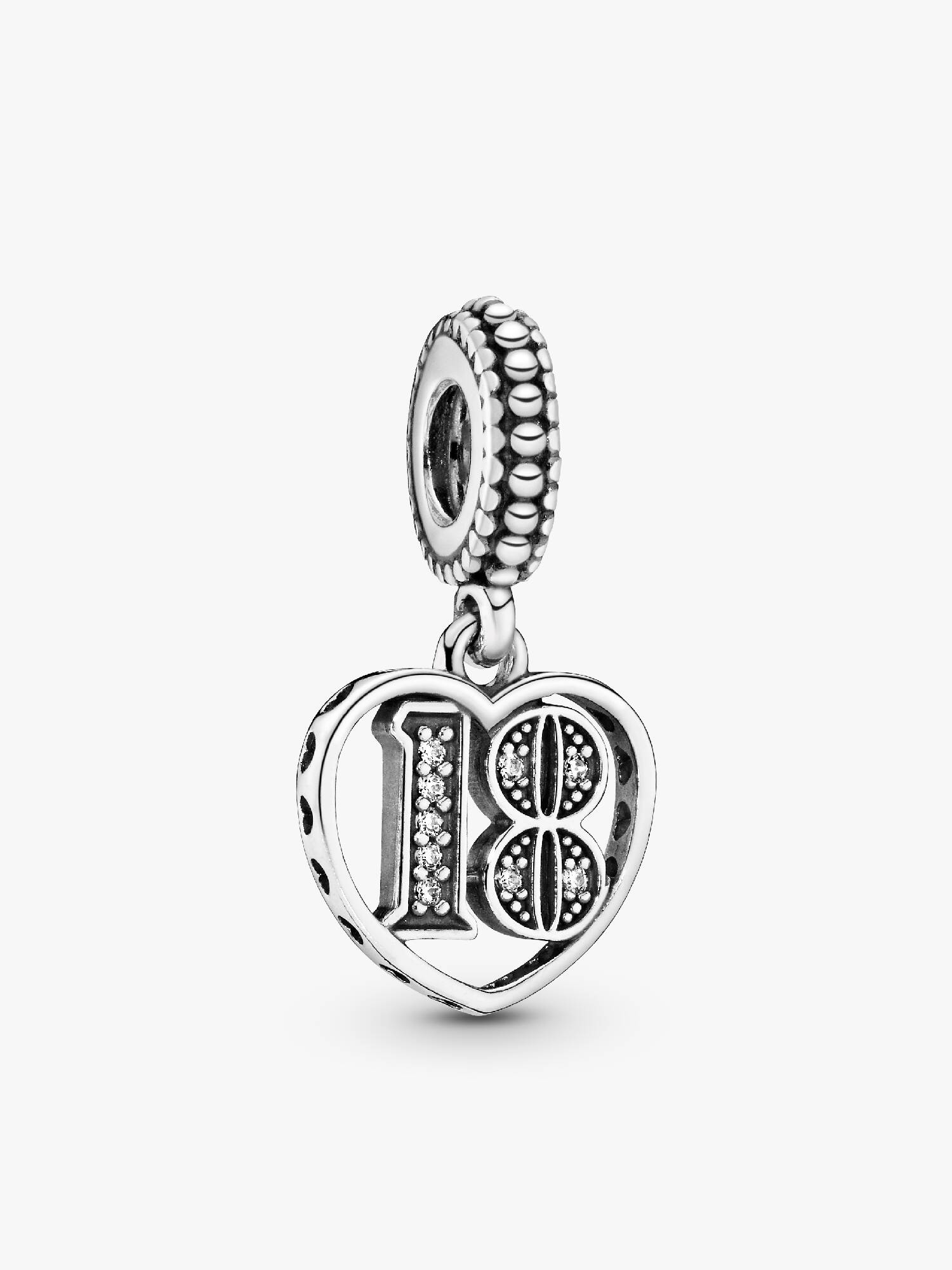 Charm Colgante Celebración del 18º Cumpleaños