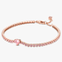 Pulsera de Tenis Corazón Brillante Pulsera de Tenis Corazón Brillante