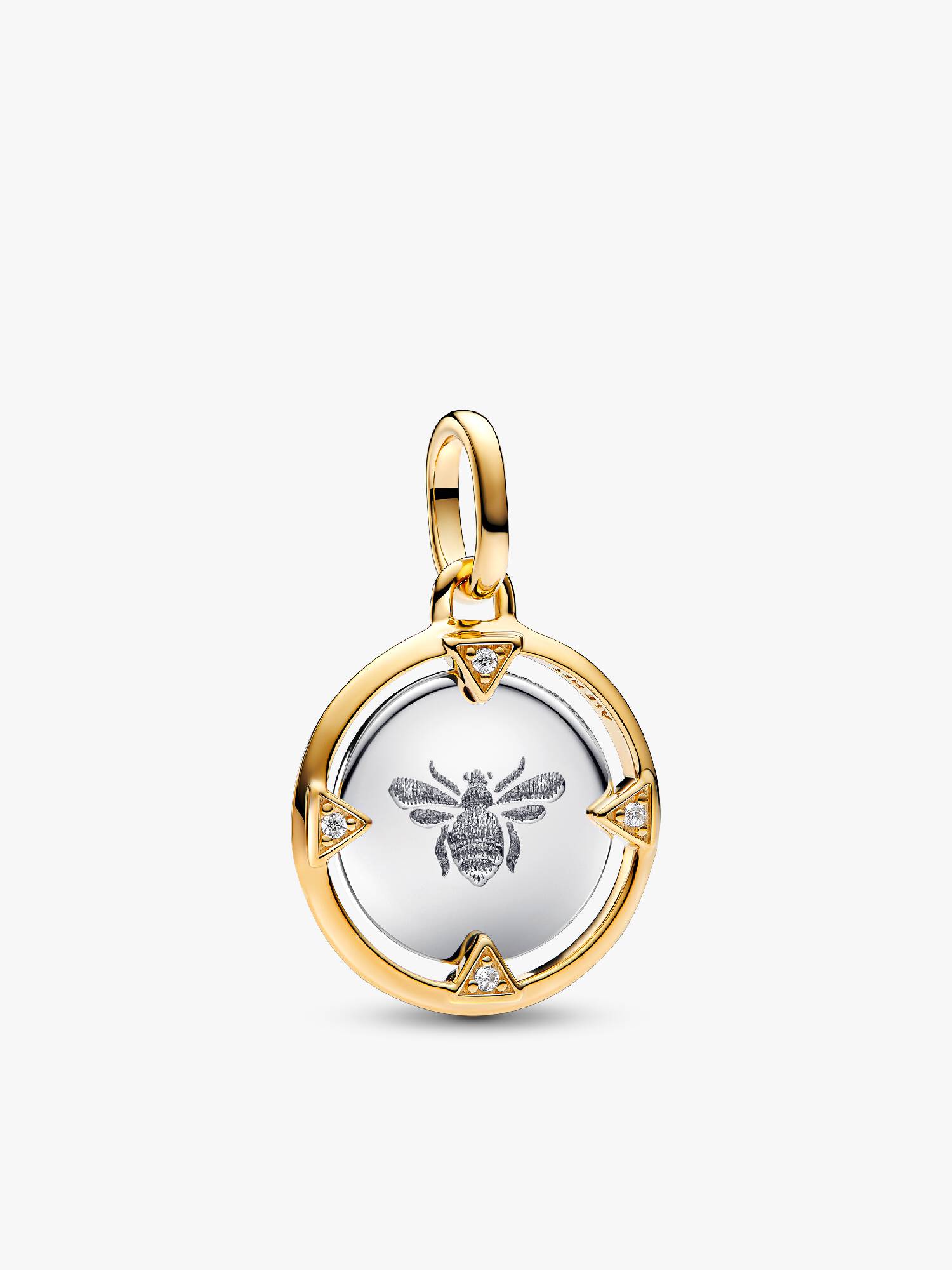 Charm Medallón de Abeja