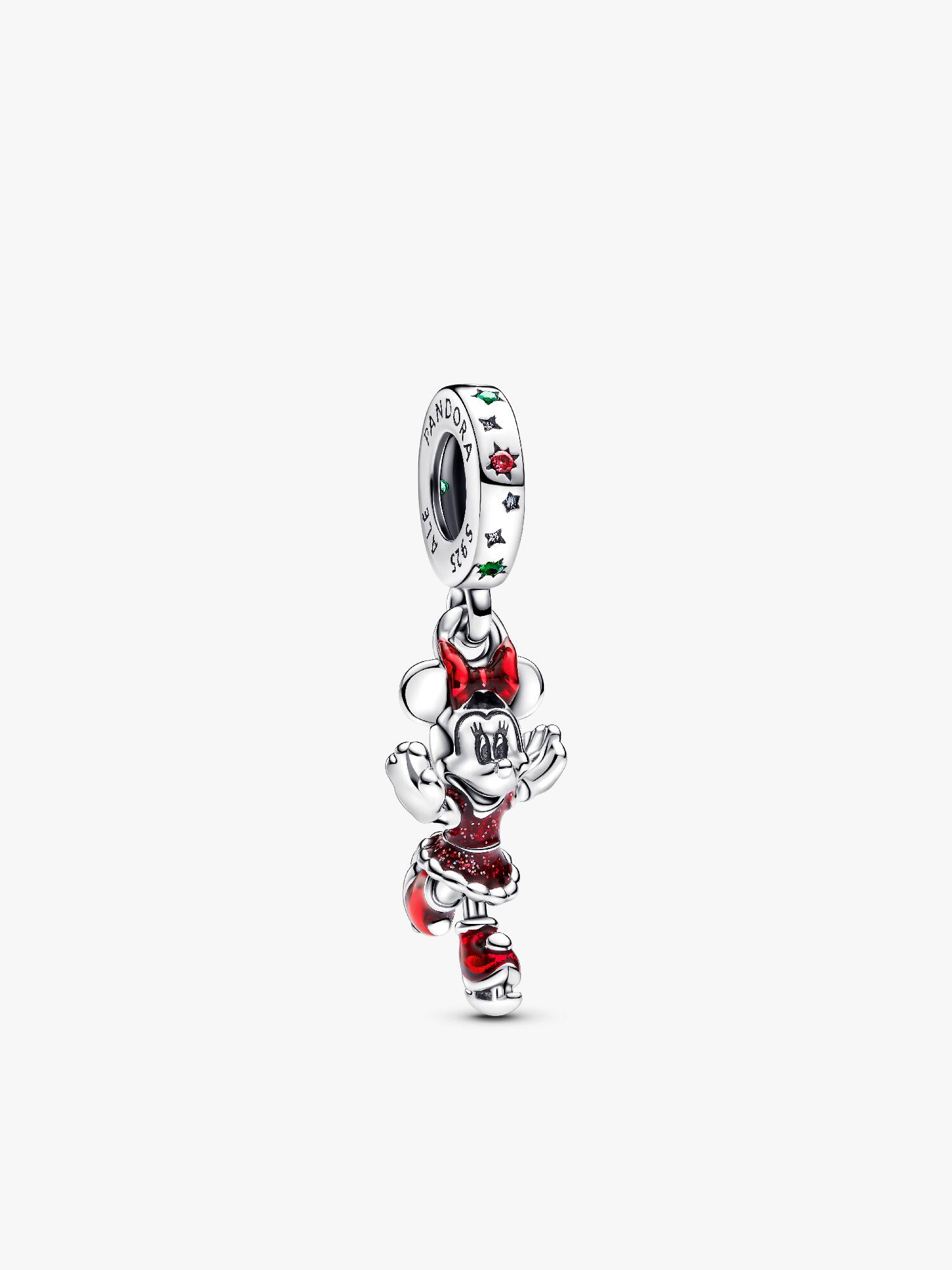 Charm Colgante Minnie Mouse Patinando sobre Hielo de Disney