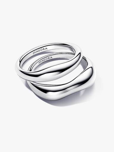 Anillos Combinables Forma Orgánica