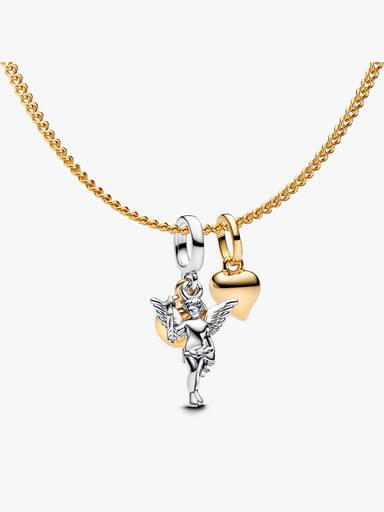 Conjunto de Regalo Collar Charm Colgante Cupido